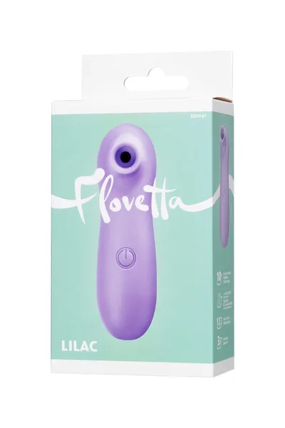 Stimulator klitorisa Vakuum talasa Flovetta bi Toifa Lilac, ABS plastika, ljubičasta, 12,5 cm