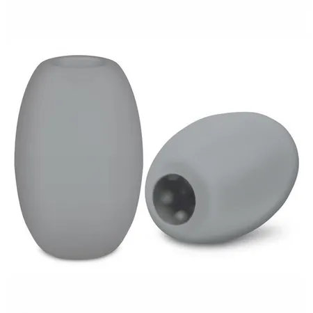 Sivi dvostrani mini Bubble masturbator