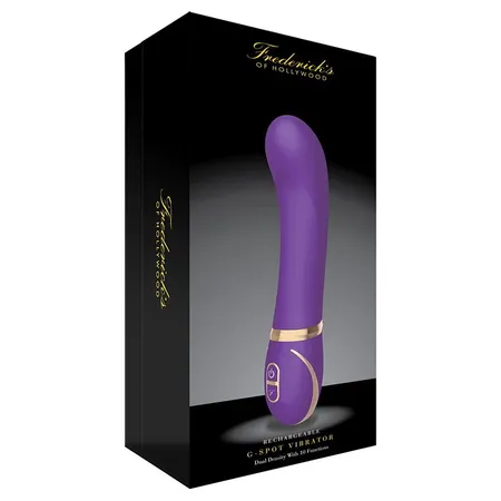 Ljubičasta vibraciona masažer G-spot vibrator