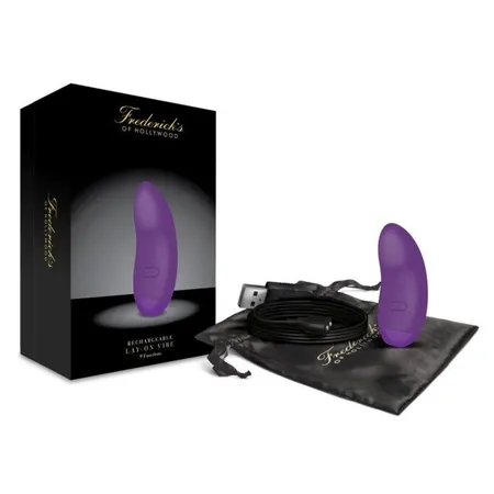 Ergonomski ljubičasti masažer lai-on Vibe
