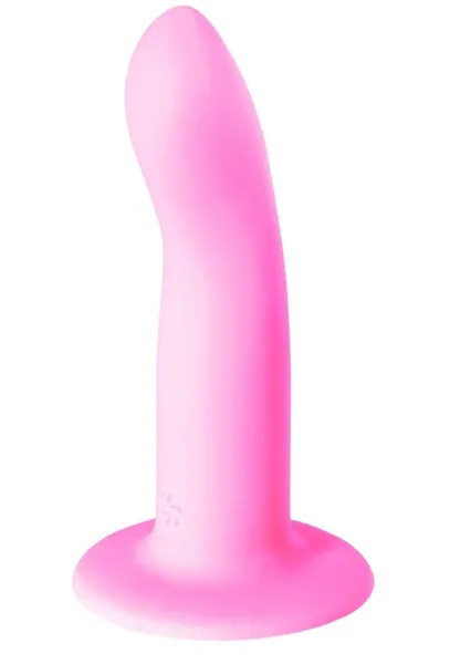 Ružičasti nerealni dildo Emotional - 13 cm.