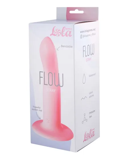 Nerealno dildo Flov Strai Pink 2041-02lola