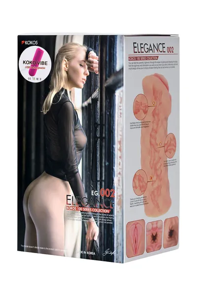 Vagina Masturbator sa vibracijom Elegance 002V