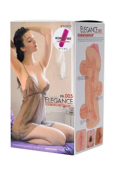 Vagina Masturbator sa vibracijom Elegance 005V