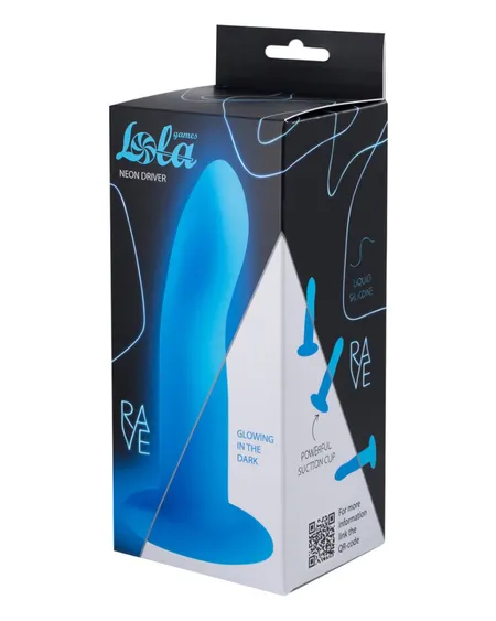 Glov In The Dark dildo Techno Neon Driver 5012-02lola