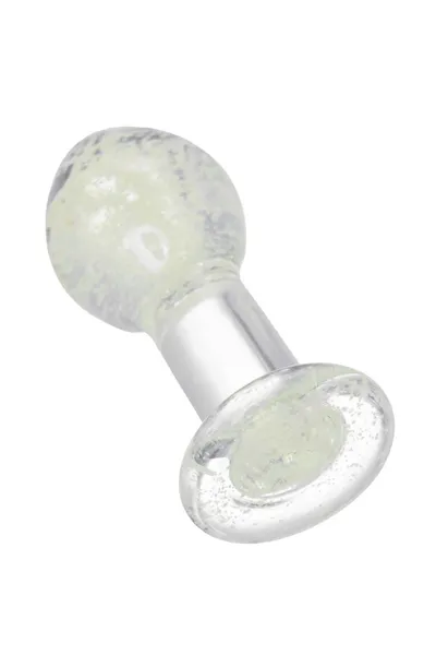 Analna čaura Sekus Glass sjaj u mraku, staklo, prozirno, 6,5 cm