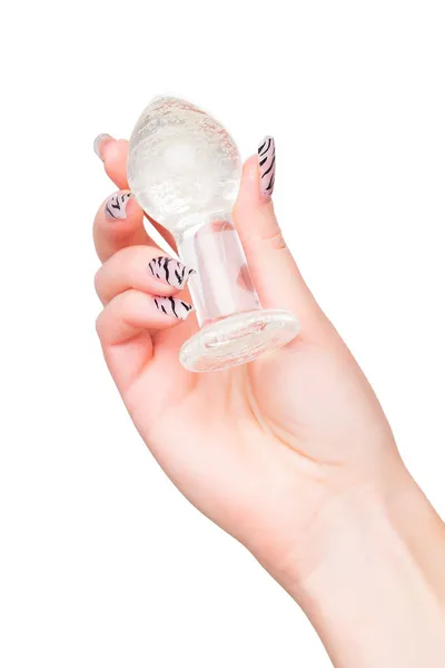 Analna čaura Sekus Glass sjaj u mraku, staklo, prozirno, 6,5 cm