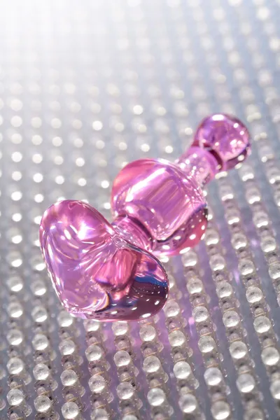 Analna čaura Sekus Glass, staklo, roze, 9,8 cm