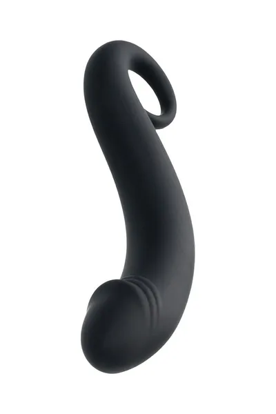 Toifa Popo Pleasure Dorado Analni stimulans, vodootporan, silikon, Crna, 18 cm, 3,5 cm