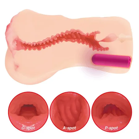 Onahole Edition 002 masturbator vagina sa dvostrukim slojem materijala sa vibracijama