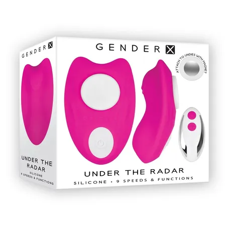 Gender X UNDER the RADAR vibracioni nosač u gaćice sa daljinskim upravljačem