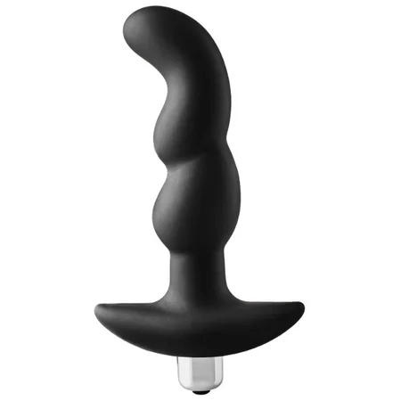 Crna vibraciona prostata Fantasstic Vibrating prostate plug-14,5 cm.