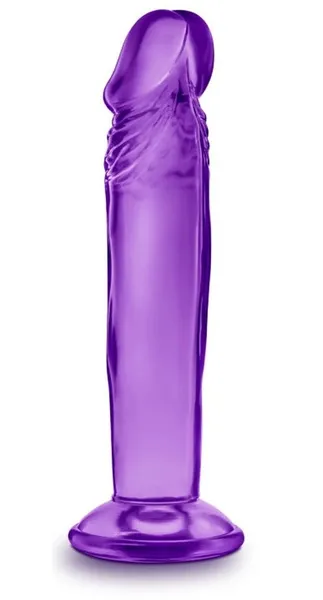 Ljubičasti Analni dildo Sweet N Small 6 Inch Dildo With Suction Cup-16,5 cm.