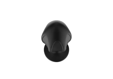 Silikonski Analni čep crni M (7.2*3.5 cm) 3306-02