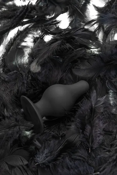 Analna glavčina Erotist Spade s, silexpan, Crna, 8 cm