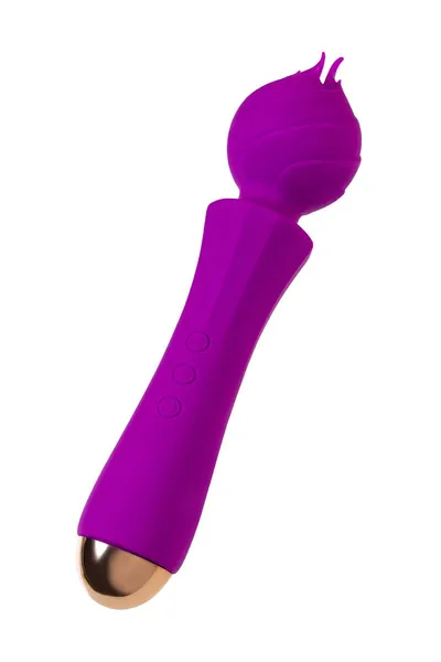 Flovetta bi toifa Hiacinth Vibrator, silikon, ljubičasta, 21,5 cm