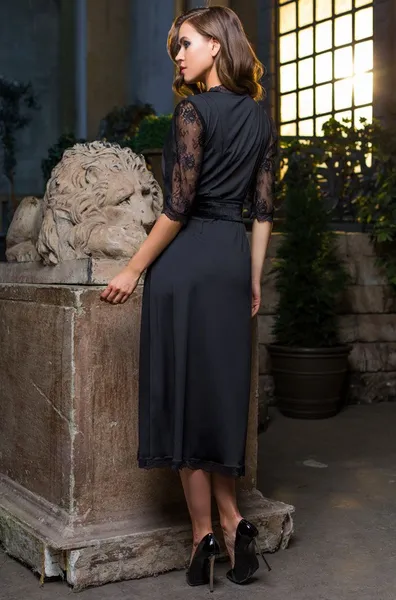 Duga haljina-kimono Elegance de luk