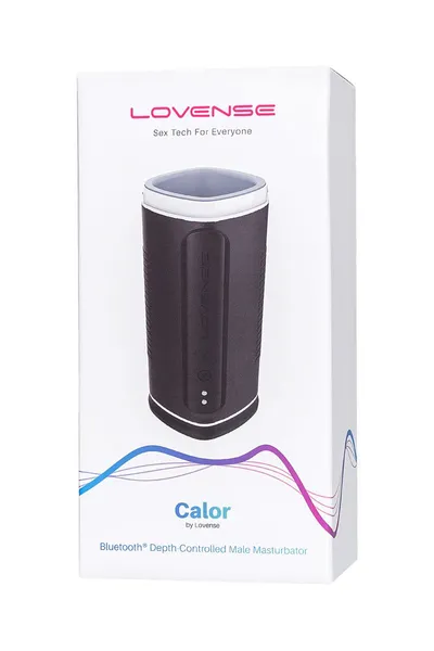 Masturbator nerealan lovense Calor, TPE, bela, 15,9 cm