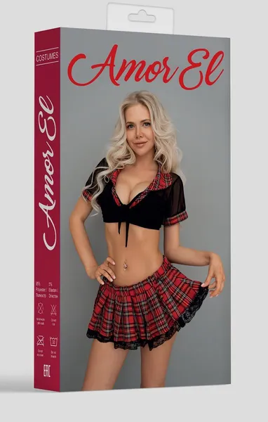 Erotički igrački kostim drzna učenica S-M