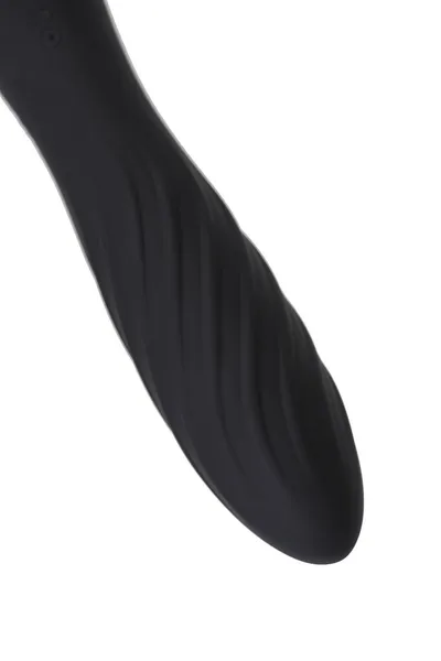 Black&amp;Red bi Toifa dvostrani vibracioni masažer, silikon, Crna, 21 cm