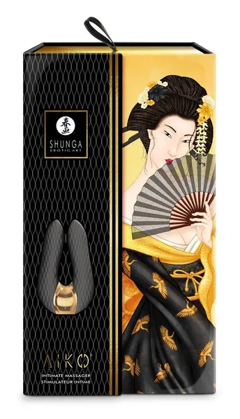 Aiko vibracioni stimulator klitorisa sa dva motora, crni