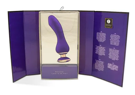 Sania Flexibilni ergonomski vibracioni stimulator, ljubičasta