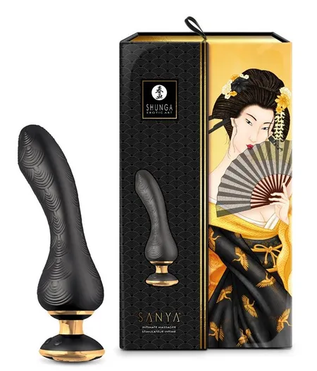 Sania Flexibilni ergonomski vibracioni stimulator, Crna