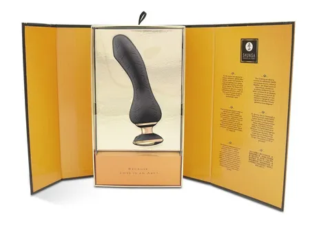 Sania Flexibilni ergonomski vibracioni stimulator, Crna