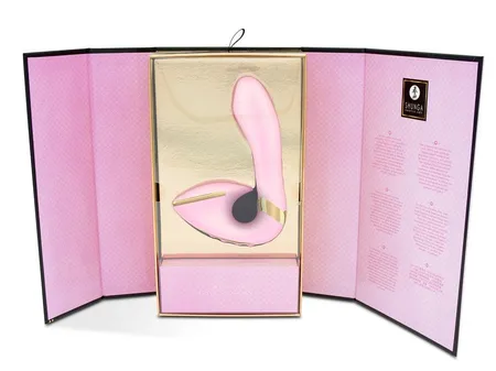 Soio vibracioni stimulator za klitoris i G zonu sa dva nezavisna motora, roze