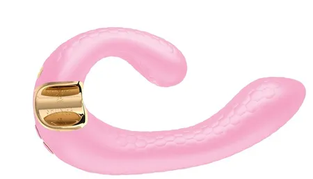 Miio Flexibilni vibracioni stimulator za klitoris i G zonu sa dva motora, roze