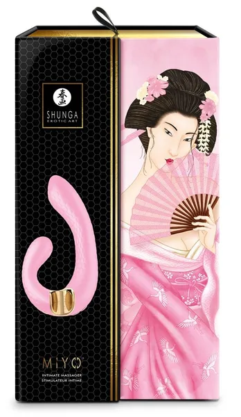 Miio Flexibilni vibracioni stimulator za klitoris i G zonu sa dva motora, roze