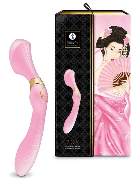 Zoa univerzalni flexibilni vibracioni stimulator sa snažnim motorom, roze