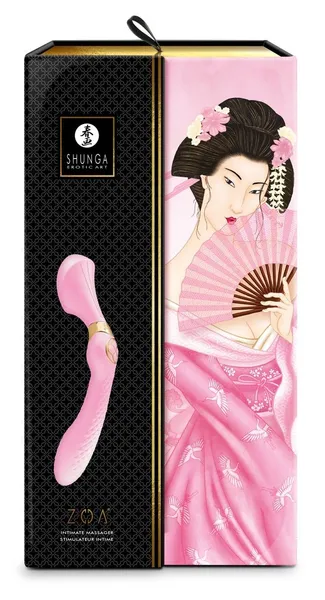 Zoa univerzalni flexibilni vibracioni stimulator sa snažnim motorom, roze