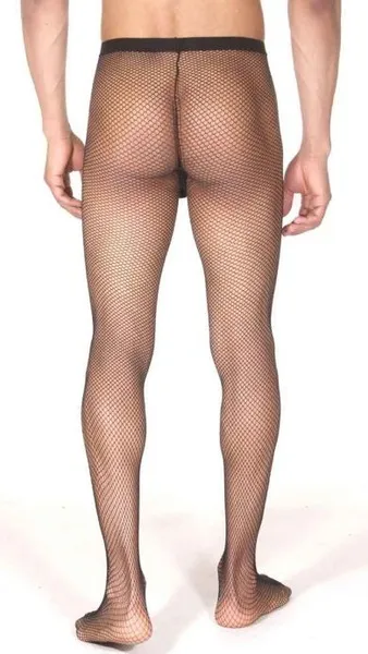 Muške poluprozirne mrežaste hulahopke