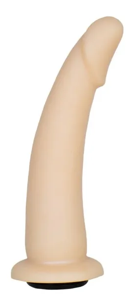Čvrsta glatka mlaznica-Dildo Harness - 17 cm.