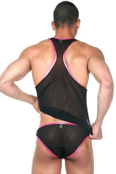 Muški komplet donjeg rublja: rvačka majica i gaćice