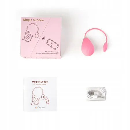 Vibrojajco Magic Motion Sundae roze