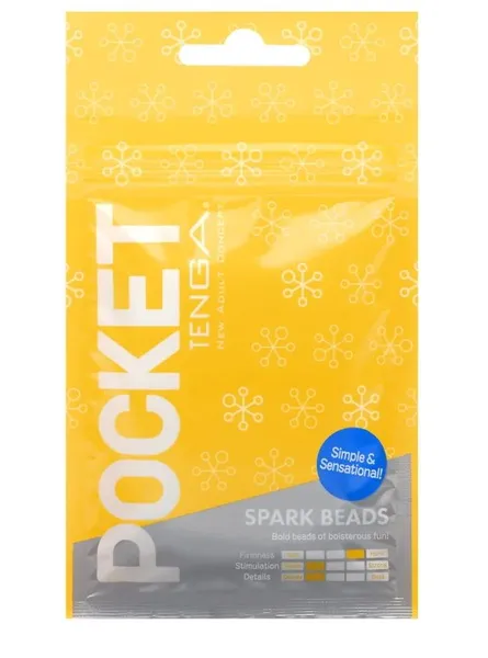 Džepni masturbator Spark Beads