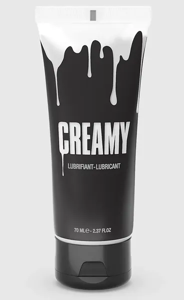 Смазка на водной основе creamy с консистенцией спермы .