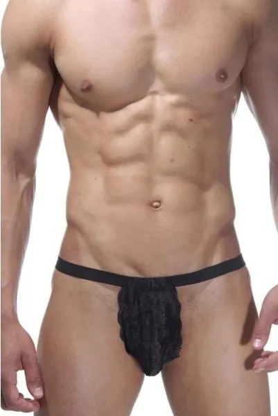 Muške gaćice sa čipkom