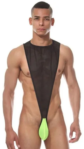 Muški bodi sa kontrastnim umetkom