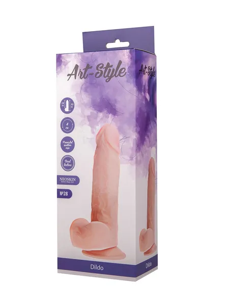 Dildo na usisnoj čaši Art-Stile №28 013907ru