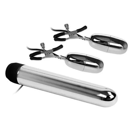 Turbo nippleclamps vibracioni masažer, kopče za bradavice sa vibracionim majicama