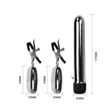 Turbo nippleclamps vibracioni masažer, kopče za bradavice sa vibracionim majicama