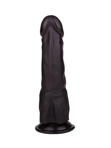 Dildo realista u laminatu l 190 mm d 40 mm, boja crna umetnost. 400100