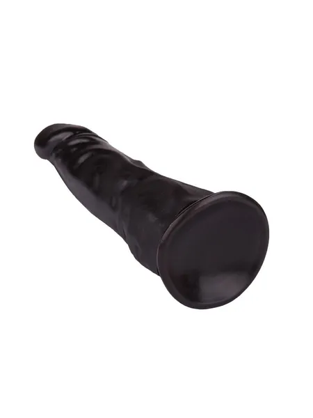 Dildo realista u laminatu l 190 mm d 40 mm, boja crna umetnost. 400100