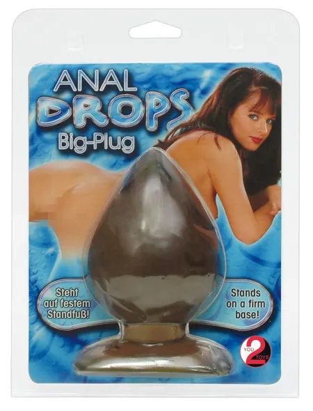 Veliki analni čep u obliku suze Anal Drops-13 cm.