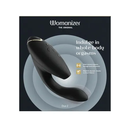 Beskontaktni stimulator klitorisa Vomanizer Duo 2 crna