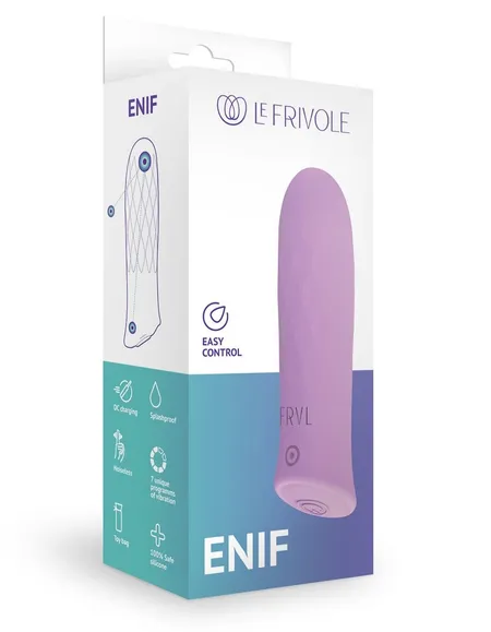 Enif lila mini vibrator .