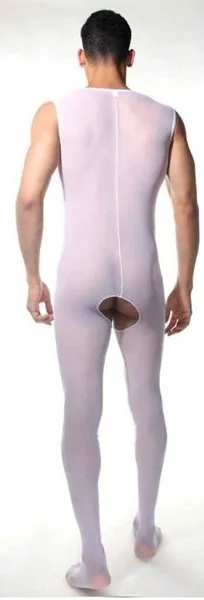 Poluprozirno muško odelo za celo telo